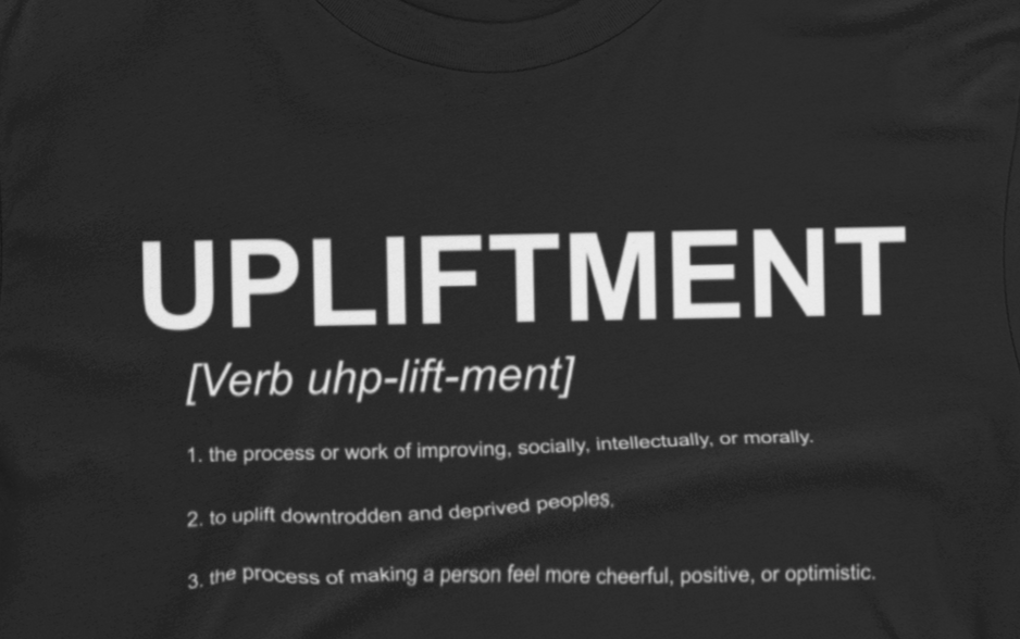 UPLIFTMENT - Tee - black
