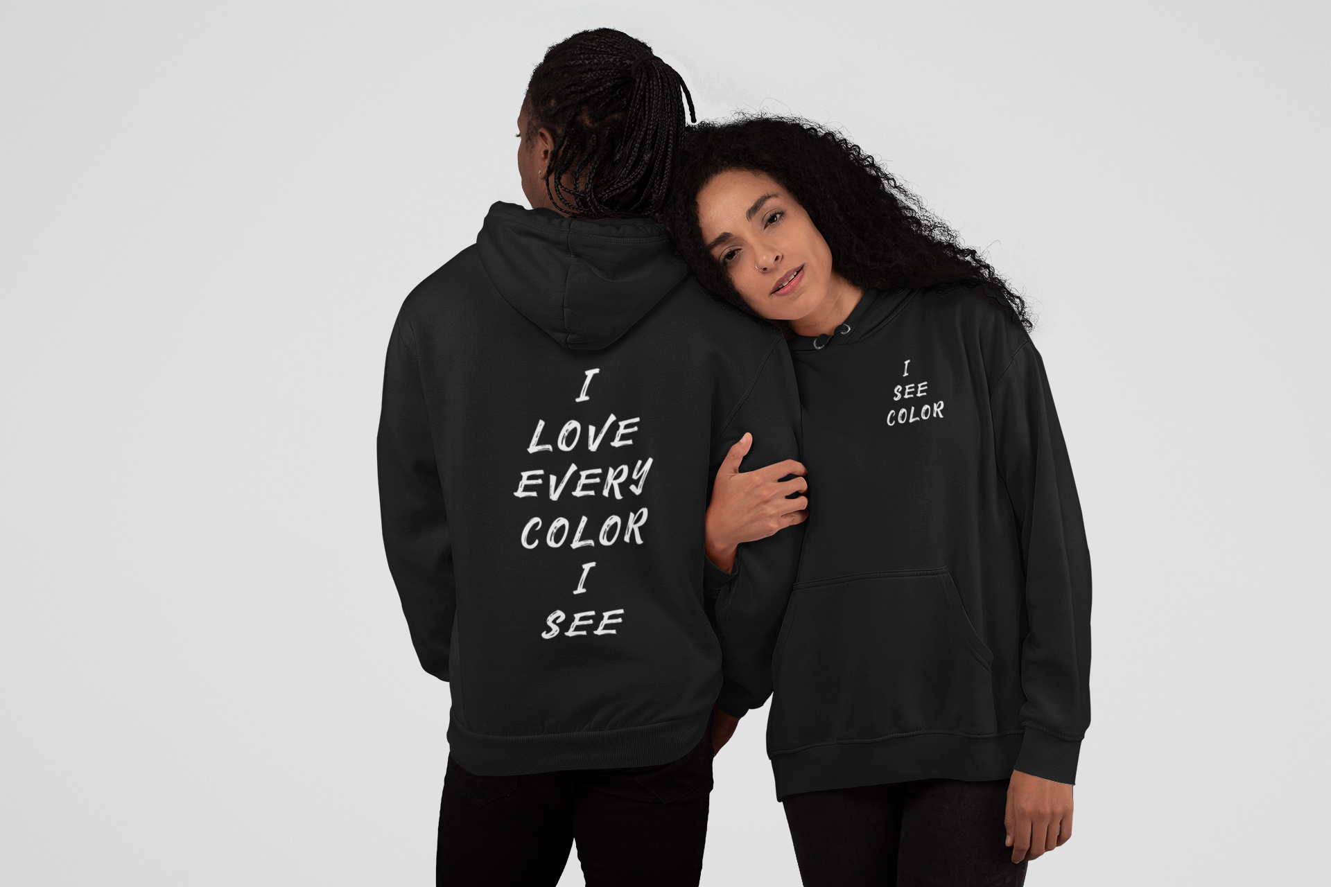 I SEE COLOR Hoodie - Black