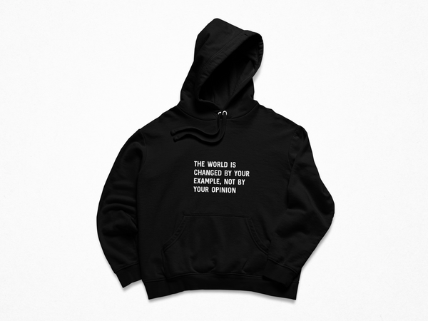 EXAMPLE - hoodie - black – Global Mind Apparel